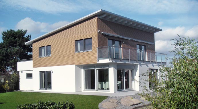 SchwörerHaus Musterhaus E 20-200.1 Außenansicht