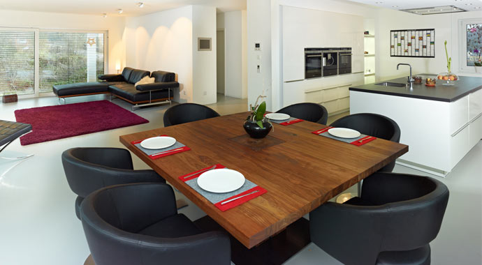 Essbereich Kundenhaus von STREIF Haus