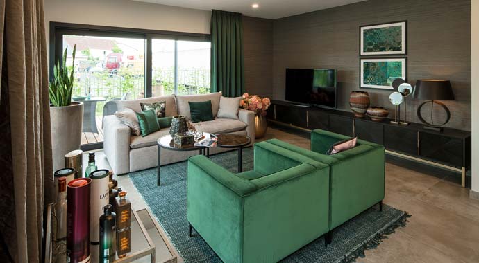 Wohnbereich Maxim - Musterhaus Gießen von FingerHaus