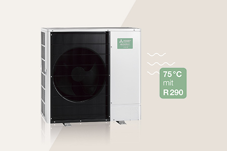 Luft-Wasser-Wärmepumpe Ecodan von Mitsubishi Electric Luft-Wasser-Wärmepumpe Ecodan von Mitsubishi Electric