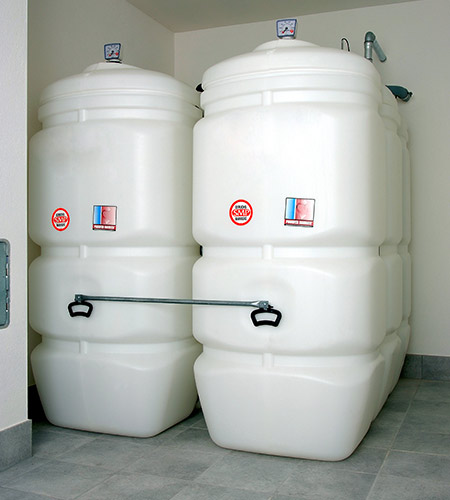 Doppelwandige Heizöltanks Doppelwandige Heizöltanks