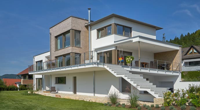 Außenansicht Bauhaus von Sonnleitner