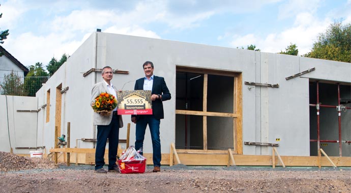 Der 55.555ste Fertigkeller von glatthaar-fertigkeller Der 55.555ste Fertigkeller von glatthaar-fertigkeller