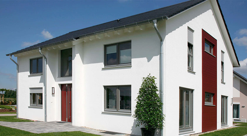 Fingerhut Musterhaus Erlangen Außenansicht