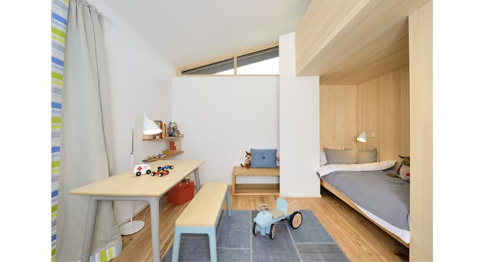 Bau-Fritz, Musterhaus Alpenchic Kinderzimmer