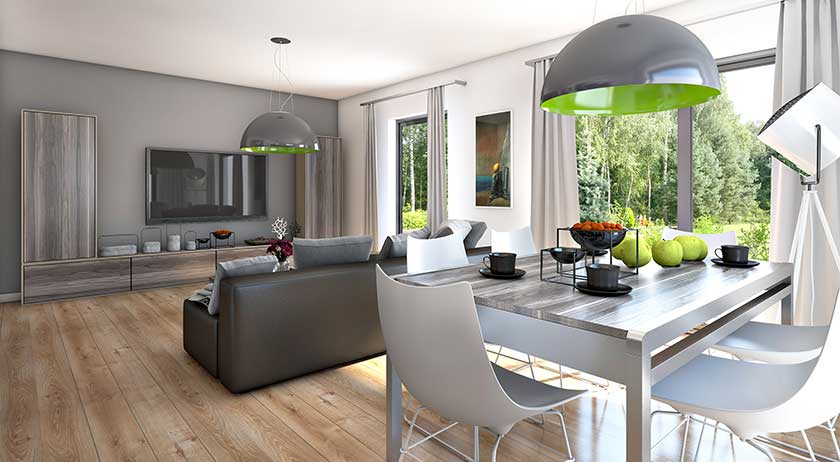 Wohnbereich Family 78 von Dan-Wood Family