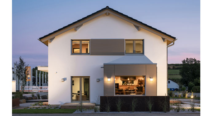 Haus Sento 500 B Außenansicht von FingerHaus