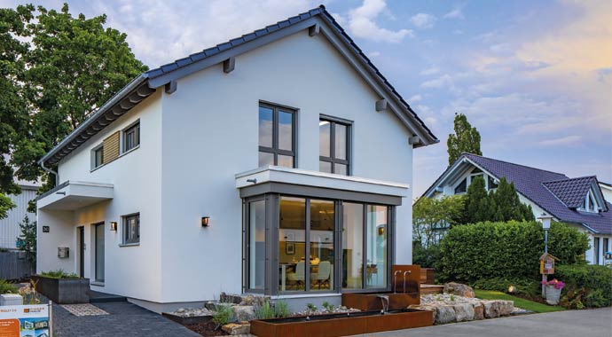 Außenansicht MEDLEY 3.0 - Musterhaus Mannheim von FingerHaus