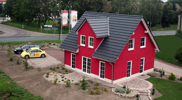 Town & Country Haus Musterhaus Flair 113 Außenansicht