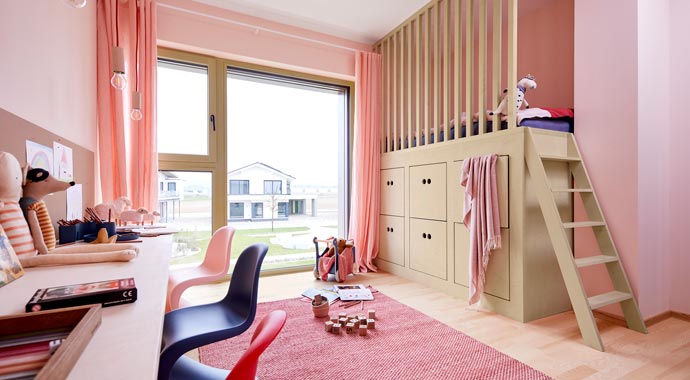 Kinderzimmer my smart green home von Bau-Fritz