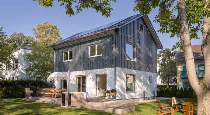 Außenansicht Einfamilienhaus von SchwörerHaus