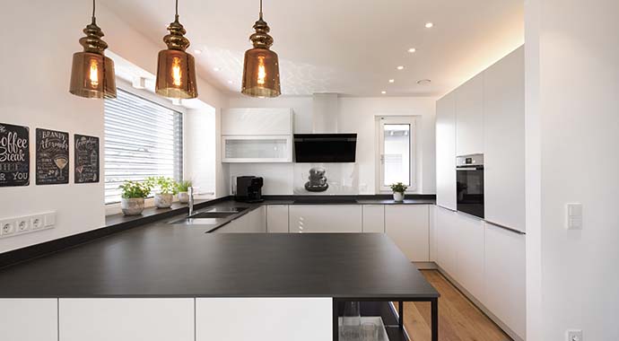 Küche. Foto: RENSCH-HAUS