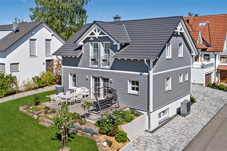 Außenansicht Schwedenhaus von Beilharz Außenansicht Schwedenhaus von Beilharz