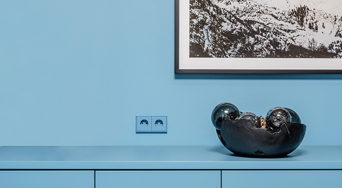 Akzente mit Steckdosen und Lichtschaltern | Foto: JUNG