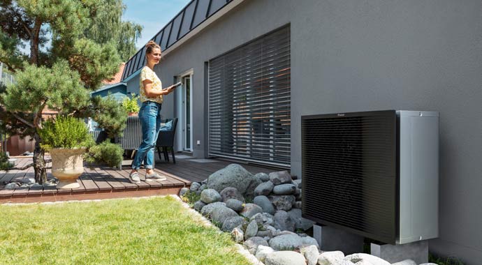 Luft-Wasser-Wärmepumpe Altherma 3 H HT von Daikin Luft-Wasser-Wärmepumpe Altherma 3 H HT von Daikin