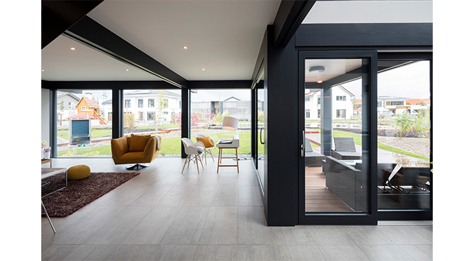 Meisterstück-Haus Musterhaus Günzburg TreppeMeisterstück-Haus Musterhaus Günzburg Wohnzimmer