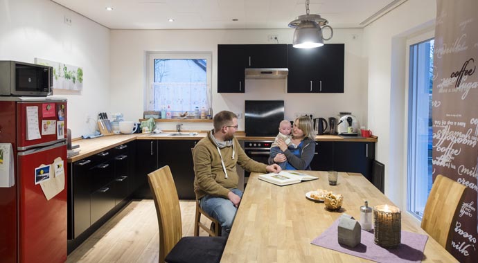 Ytong Bausatzhaus Innovationshaus Energieplus Küche