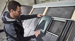 Dacheindeckung mit dem Schieferdachsystem von Rathscheck