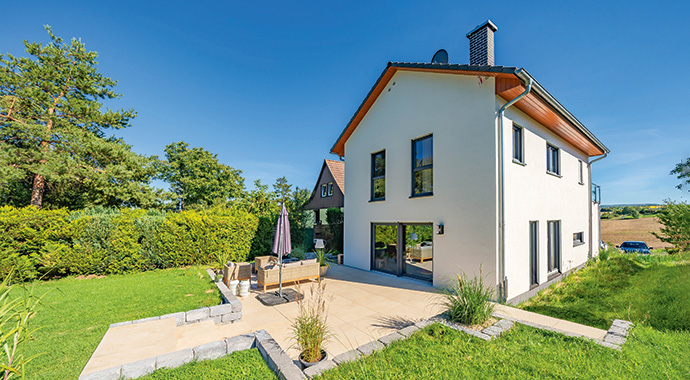 Außenansicht Einfamilienhaus Böttcher von Streif Haus