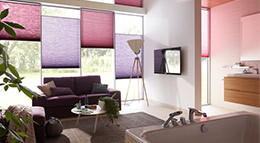 Wabenplissees von Gardinia