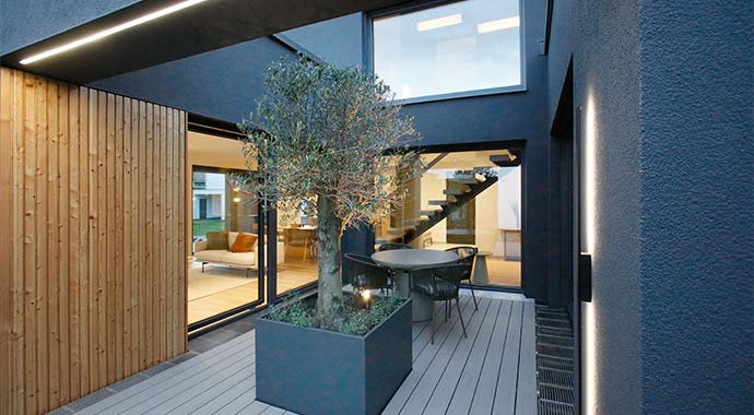 Lichthof Musterhaus Wuppertal von Danwood