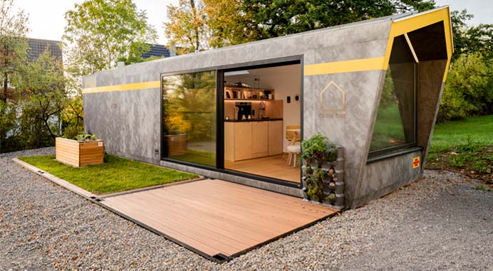 Tiny Haus mit Lüftungsanlage von Zehnder