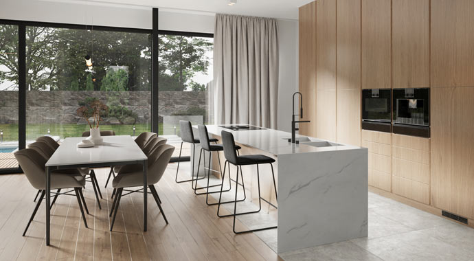 Küche Bungalow VISION 154 von Danwood VISION