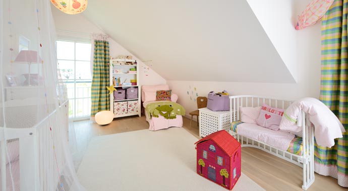 Bau-Fritz Haus Motz Russ Kinderzimmer