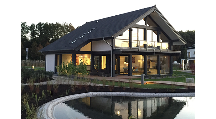 Meisterstück-Haus Musterhaus Günzburg Außenansicht