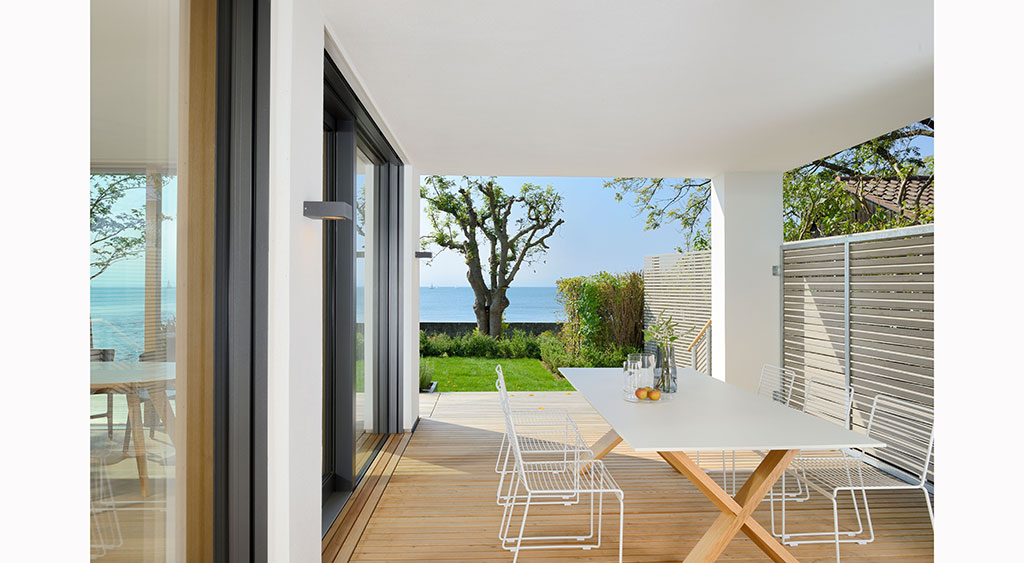 Bau-Fritz: Haus am See Terrasse