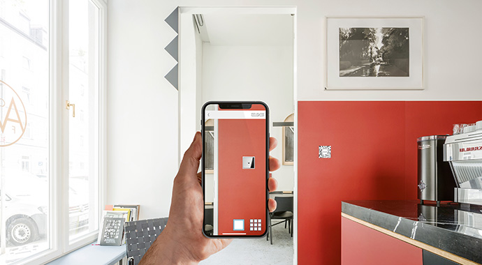 Augmented Reality App von JUNG | Foto: Jung Augmented Reality App von JUNG | Foto: Jung
