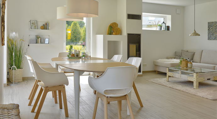 Danhaus Musterhaus Kronshagen Essbereich