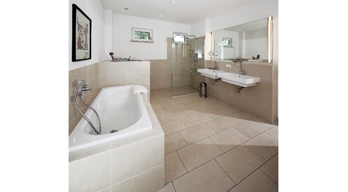 Baumeister-Haus Haus Jonas Badezimmer