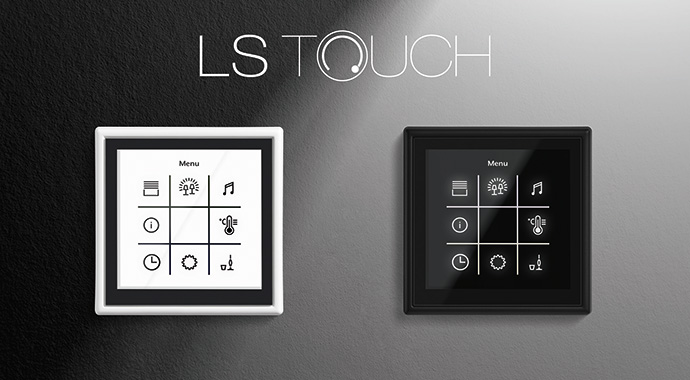 Raumcontroller LS Touch | Bild: jung.de Raumcontroller LS Touch | Bild: jung.de