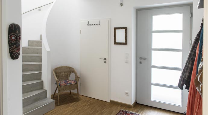 Ytong Bausatzhaus Kundenhaus Kramer Flur