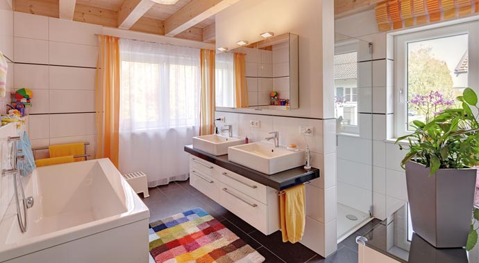 Sonnleitner Haus Gruber Badezimmer