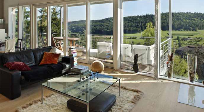 Beilharz Kundenhaus Drissner Wohnzimmer