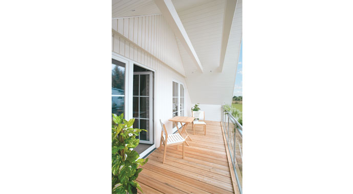 Danhaus Kundenhaus Stockholm Loggia