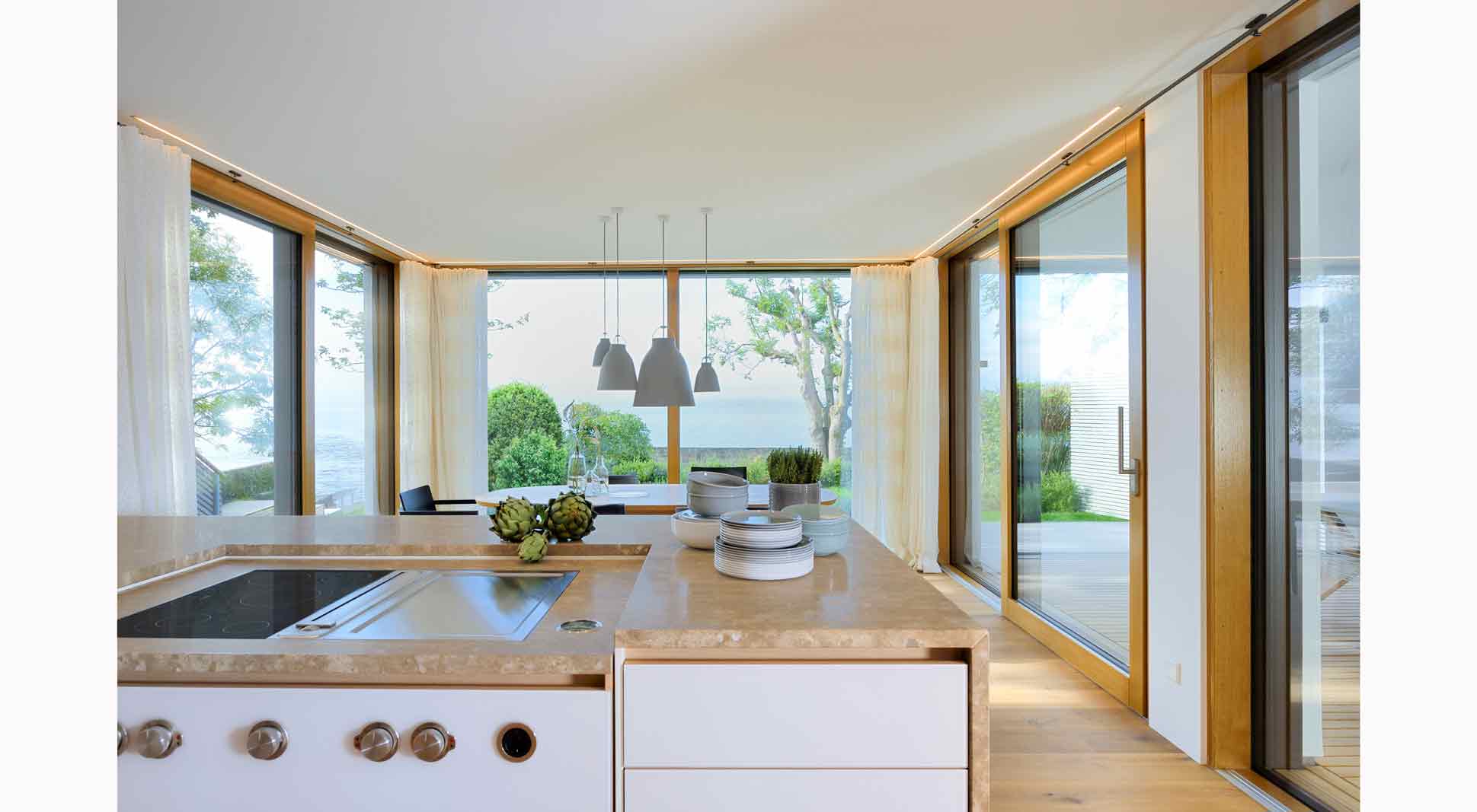 Bau-Fritz: Haus am See Wohnküche