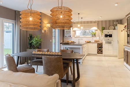 Wohnbereich Musterhaus SENTO 503 von FingerHaus Wohnbereich Musterhaus SENTO 503 von FingerHaus