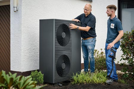 Luft-Wasser-Wärmepumpe aroTHERM plus von Vaillant