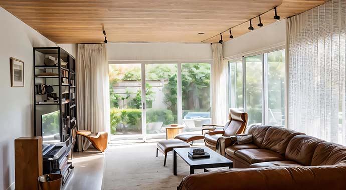 Wohnzimmer. Foto: Lehner Haus