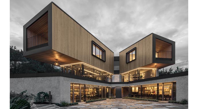 Außenansicht Schönbrot von Rubner Haus