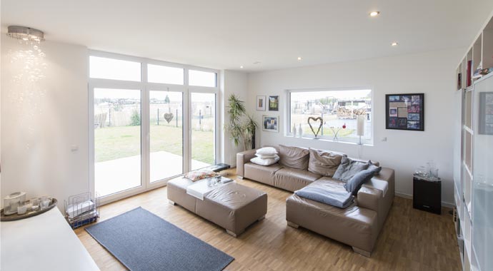 Ytong Bausatzhaus Haus Steinkamp Wohnbereich