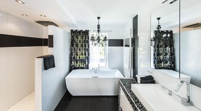 Ytong Bausatzhaus Kundenhaus Flender Badezimmer