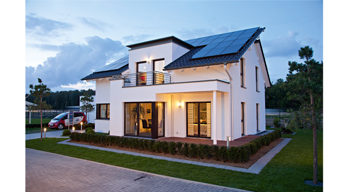 Außenansicht Musterhaus Köln – generation5.5 200 von WeberHaus