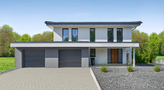 Außenansicht Kundenhaus SETROS von Kampa