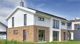 Außenansicht Musterhaus Kronshagen von Danhaus Außenansicht Musterhaus Kronshagen von Danhaus