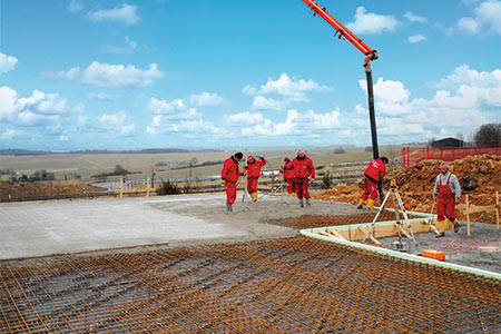 Bodenplatte von Glatthaar Keller Bodenplatte von Glatthaar Keller