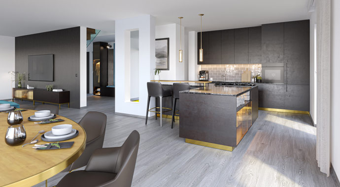 Küche Concept-M Frankfurt von Bien-Zenker